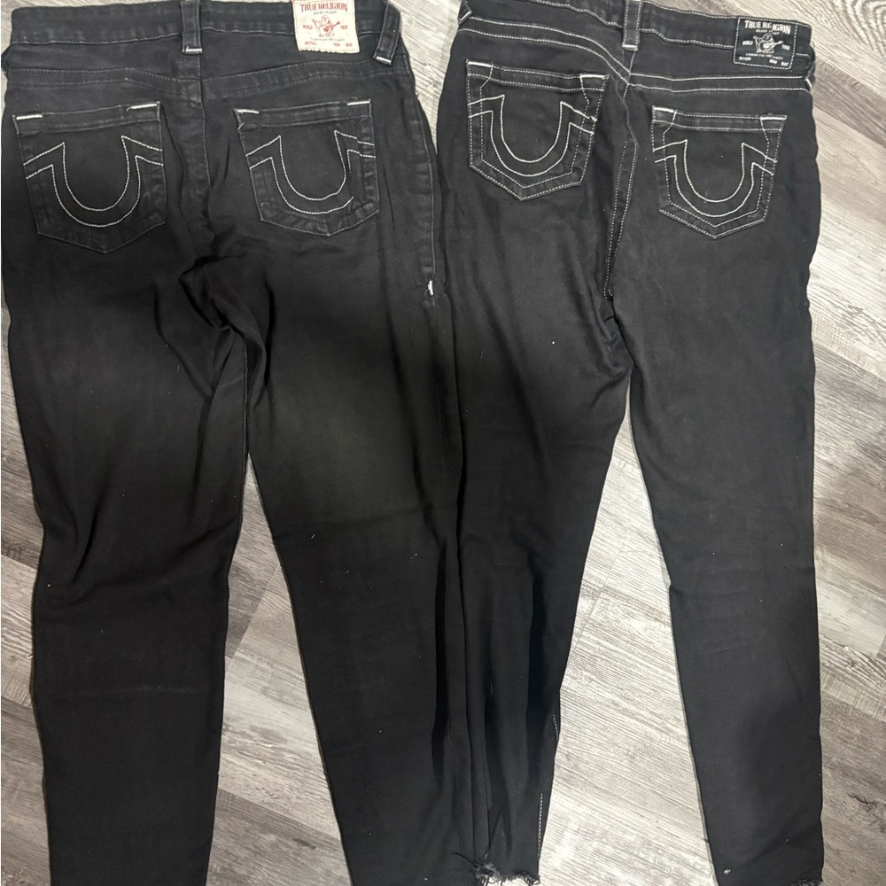 True Religion Women's Dark Skinny Jeans
